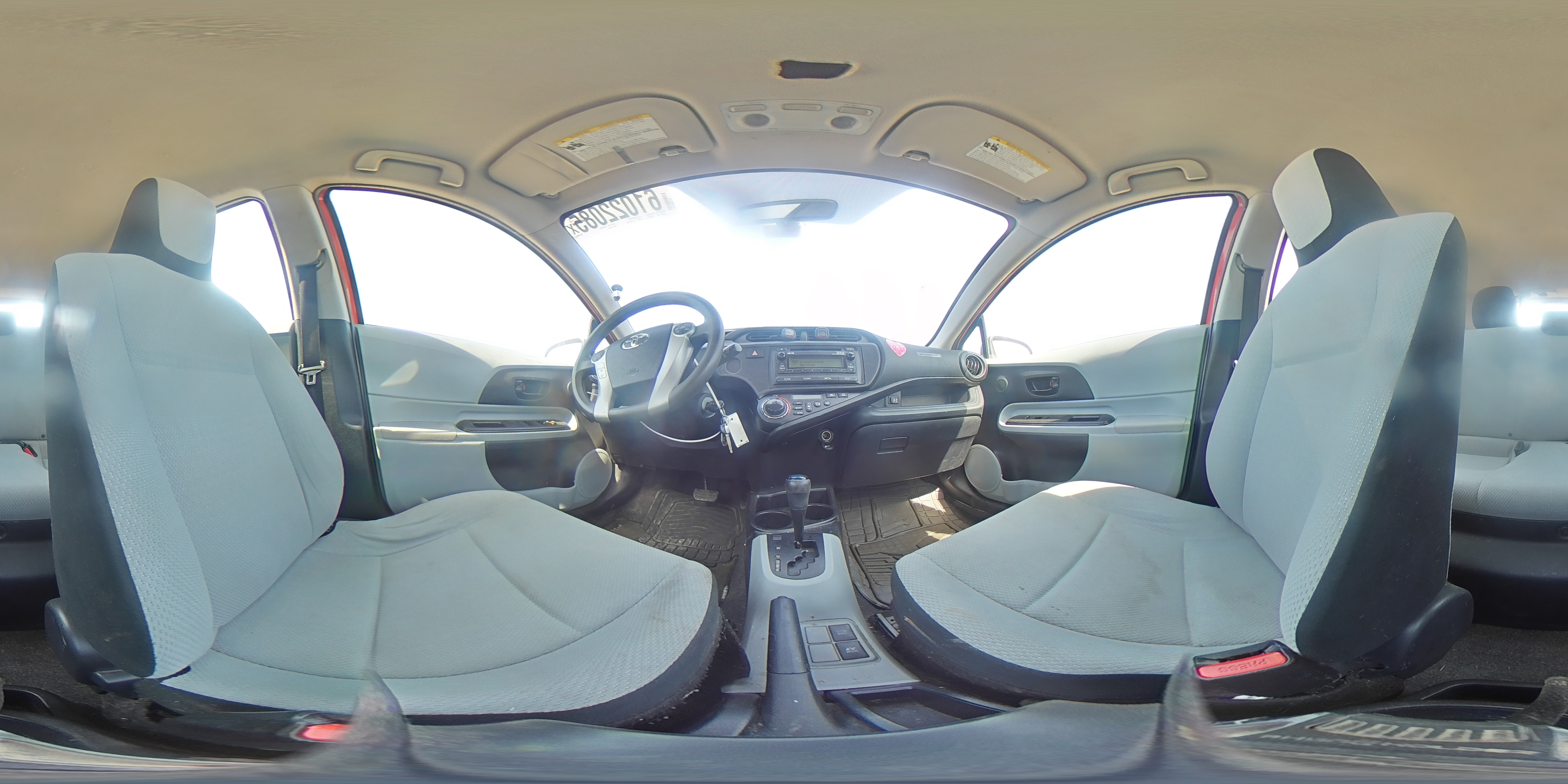 2014 Toyota Prius C VIN: JTDKDTB31E1071909 Lot: 61022085