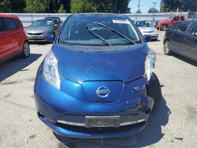  NISSAN LEAF 2016 Синий