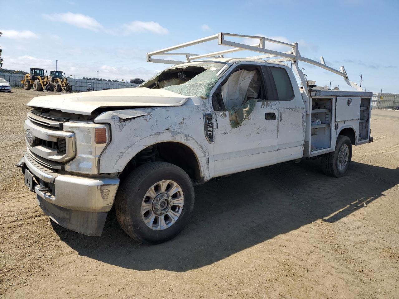 2021 Ford F250 Super Duty na sprzedaż w American Canyon, CA - Rollover