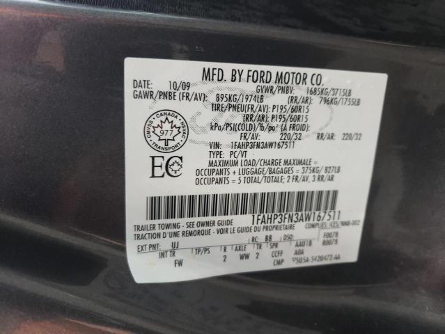 2010 FORD FOCUS SE  