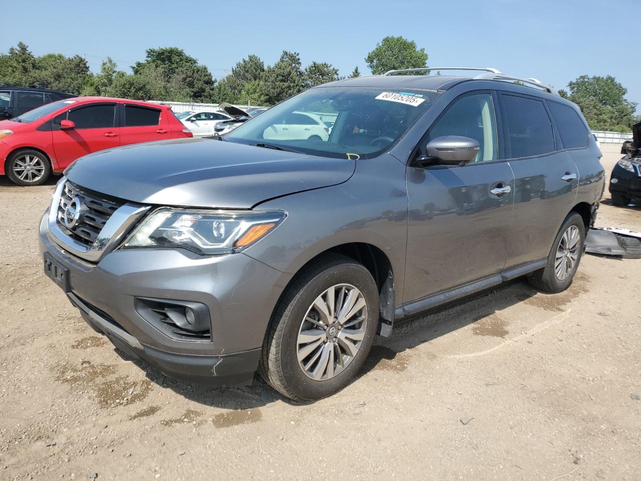 2018 Nissan Pathfinder S იყიდება Elgin-ში, IL - Rear End