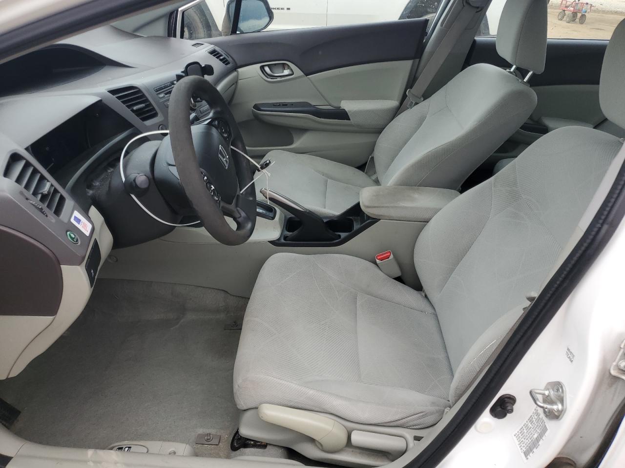 2012 Honda Civic Lx VIN: 19XFB2F50CE086747 Lot: 62897845