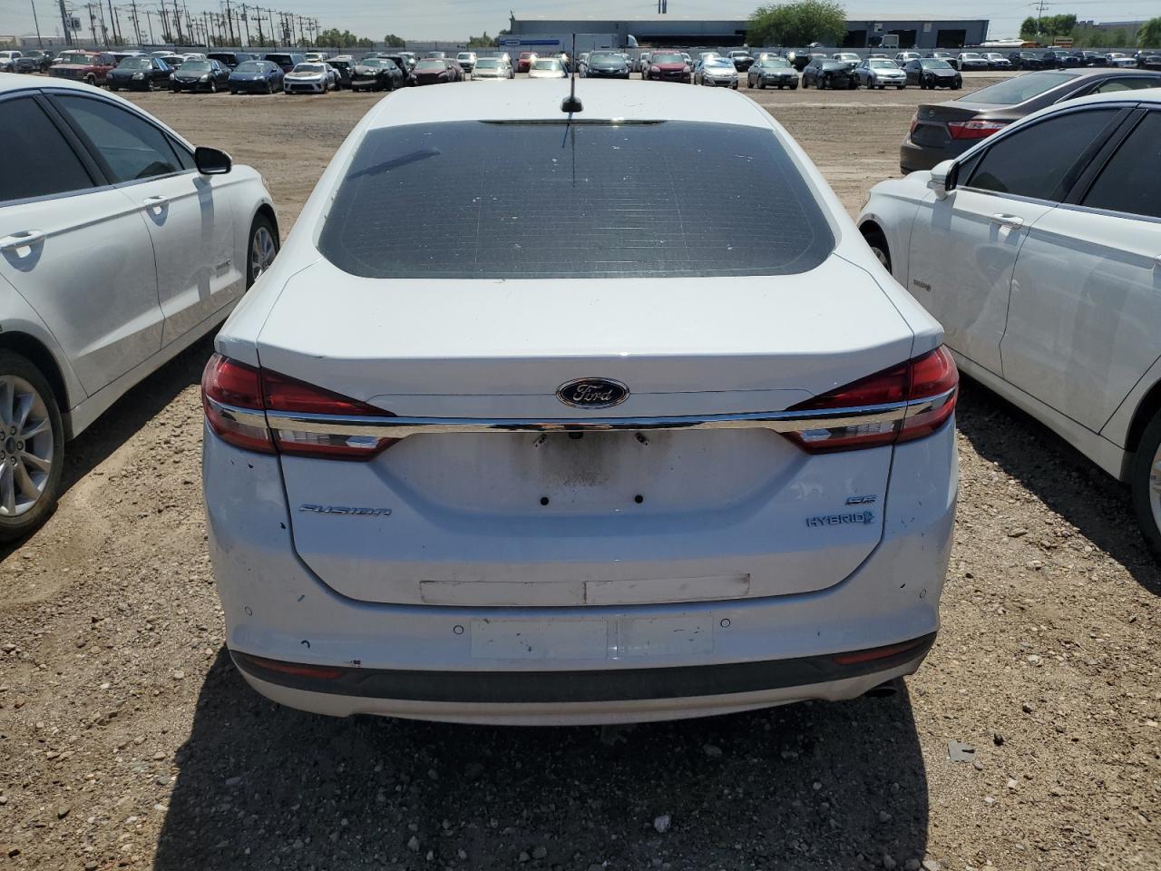 2018 Ford Fusion Se Hybrid VIN: 3FA6P0LU8JR278723 Lot: 58999095