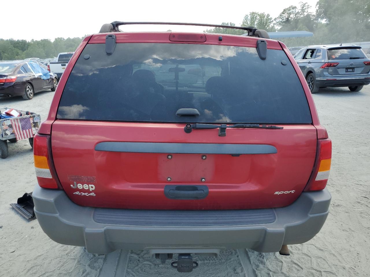 2002 Jeep Grand Cherokee Sport VIN: 1J4GW38S72C252344 Lot: 61769485