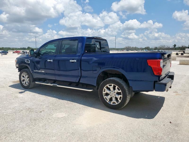  NISSAN TITAN 2017 Blue