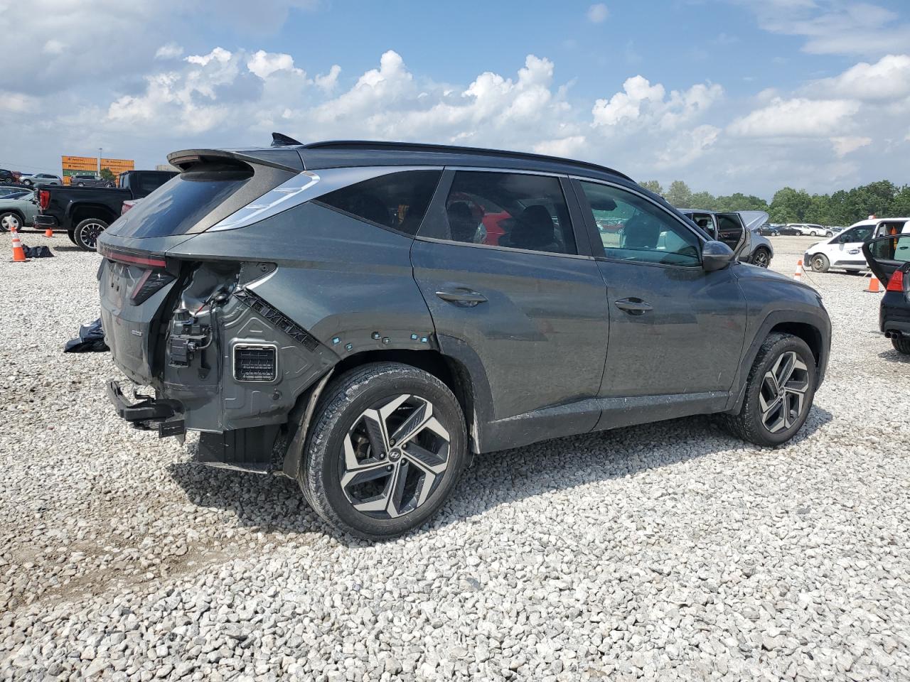 2022 Hyundai Tucson Sel VIN: 5NMJFCAE4NH097998 Lot: 61901635