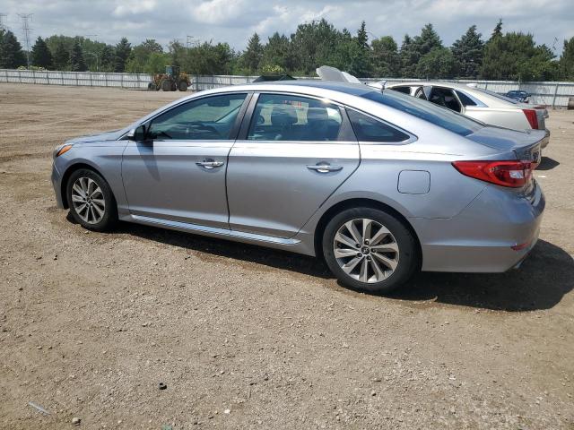  HYUNDAI SONATA 2016 Сріблястий