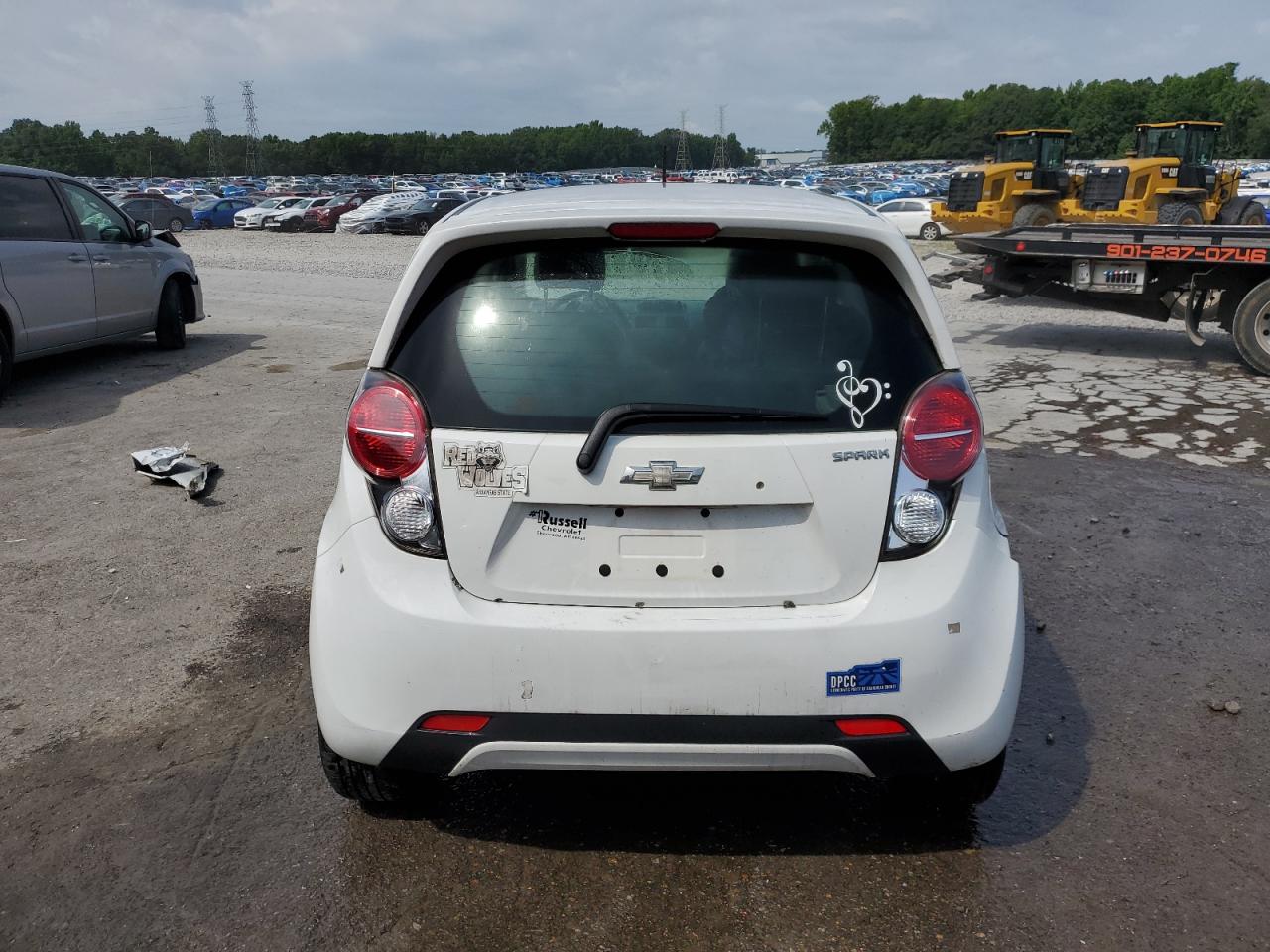 2014 Chevrolet Spark Ls VIN: KL8CB6S9XEC585660 Lot: 61608315