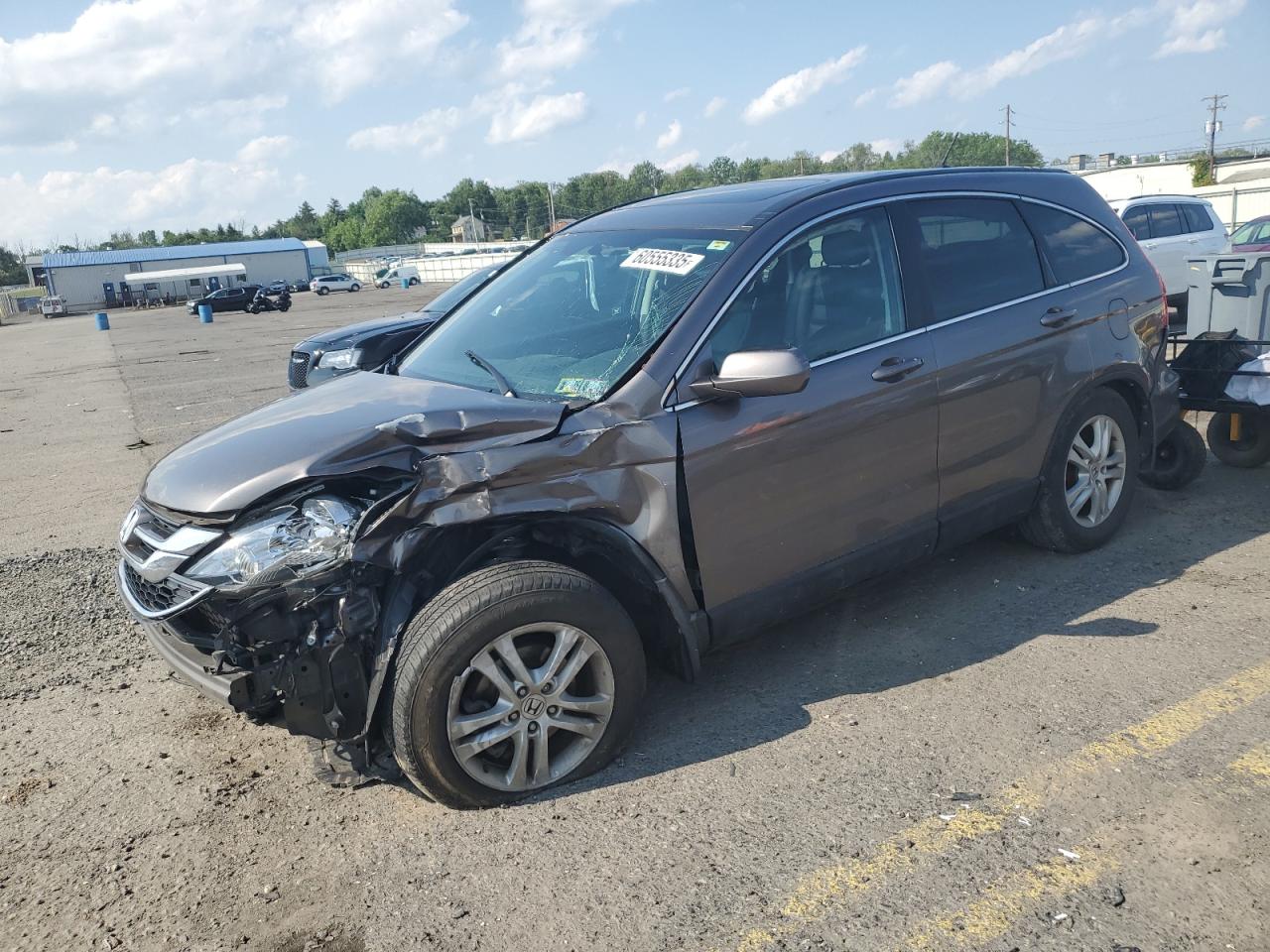 2010 Honda Cr-V Exl на продаже в Pennsburg, PA - Front End