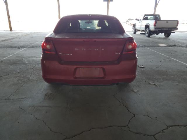  DODGE AVENGER 2013 Czerwony