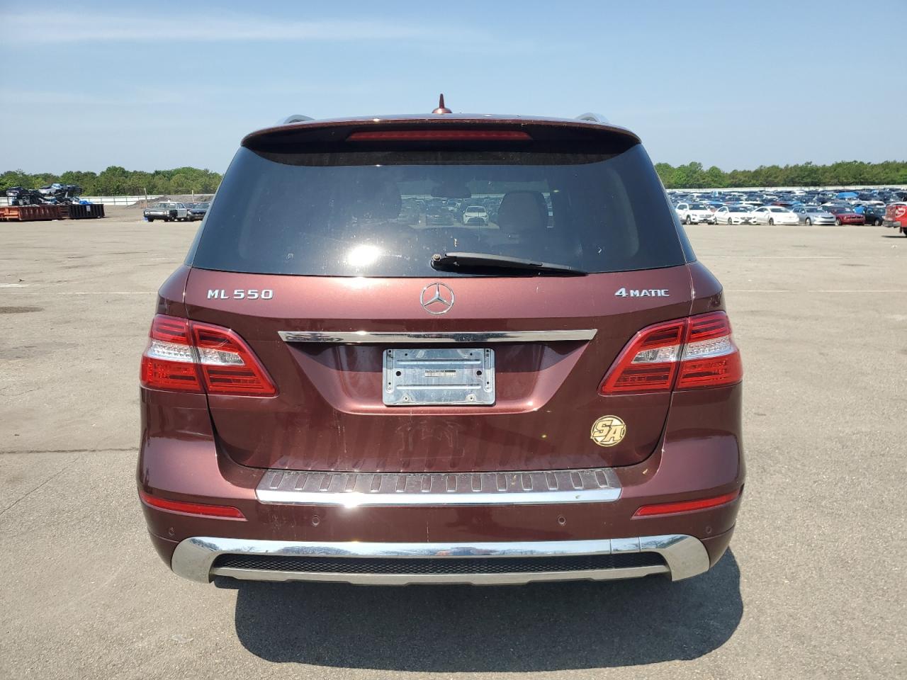 2014 Mercedes-Benz Ml 550 4Matic VIN: 4JGDA7DB8EA307710 Lot: 60202685
