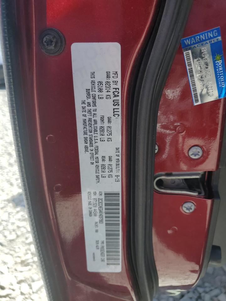 2019 Chrysler 300 Limited VIN: 2C3CCAEG4KH697983 Lot: 60864145