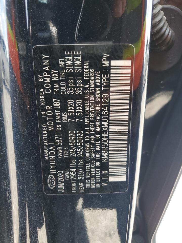 2021 Hyundai Palisade Limited VIN: KM8R5DHEXMU184129 Lot: 62859155
