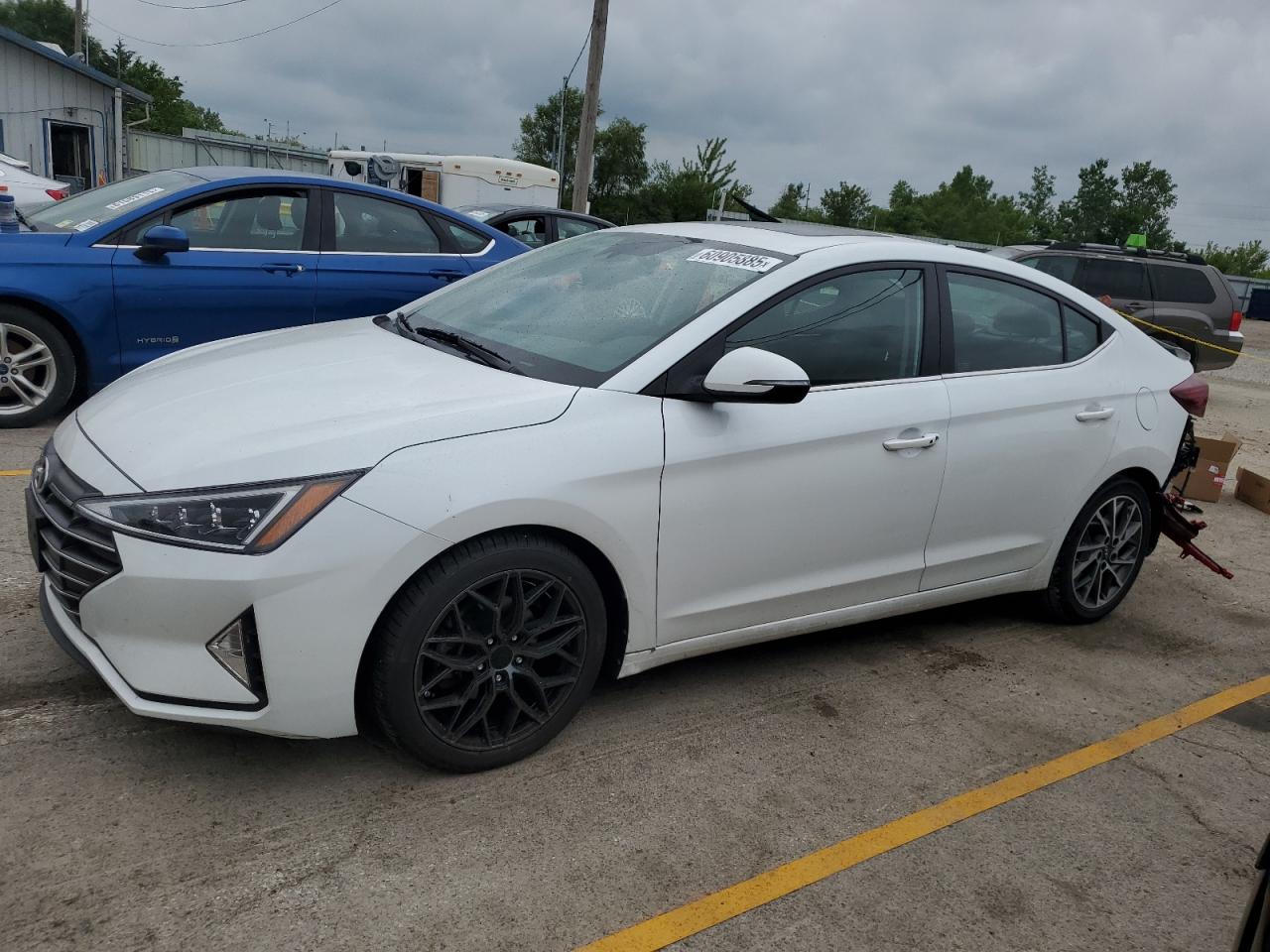 2020 Hyundai Elantra Sel en Venta en Pekin, IL - Rear End