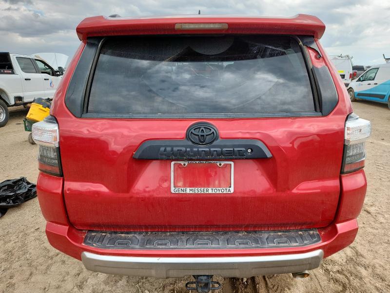  TOYOTA 4RUNNER 2018 Red
