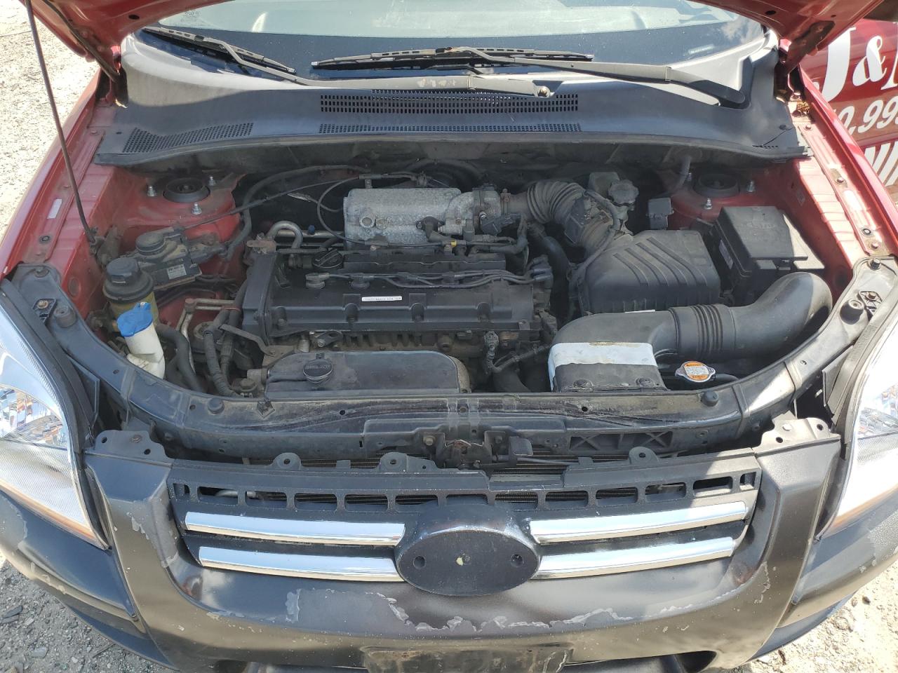 2008 Kia Sportage Lx VIN: KNDJF724887502124 Lot: 61821795