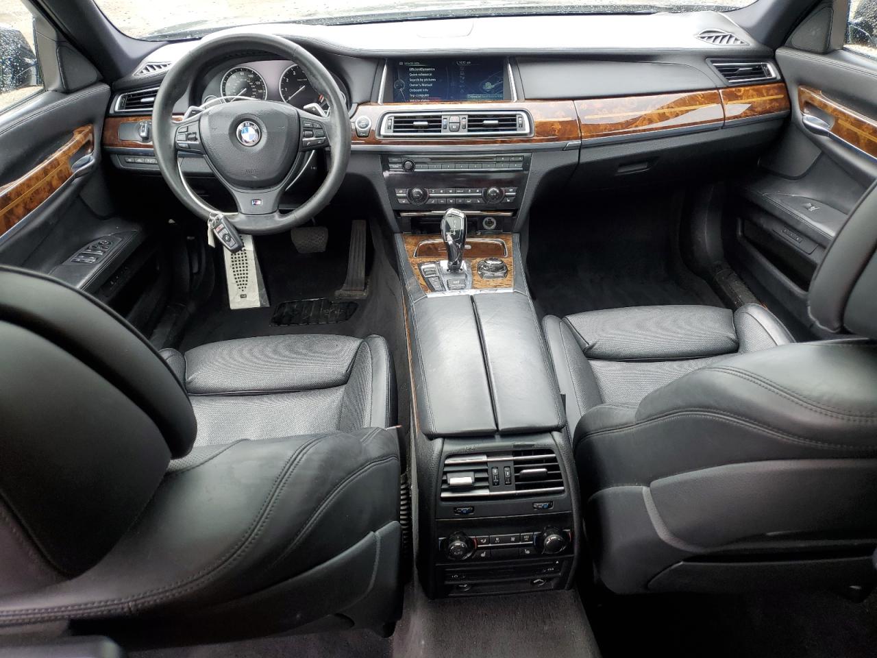 2013 BMW 750 Lxi VIN: WBAYF8C51DD141033 Lot: 62635645