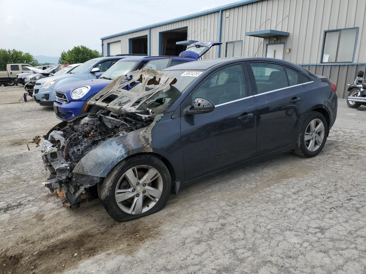 2015 Chevrolet Cruze en Venta en Chambersburg, PA - Burn - Engine
