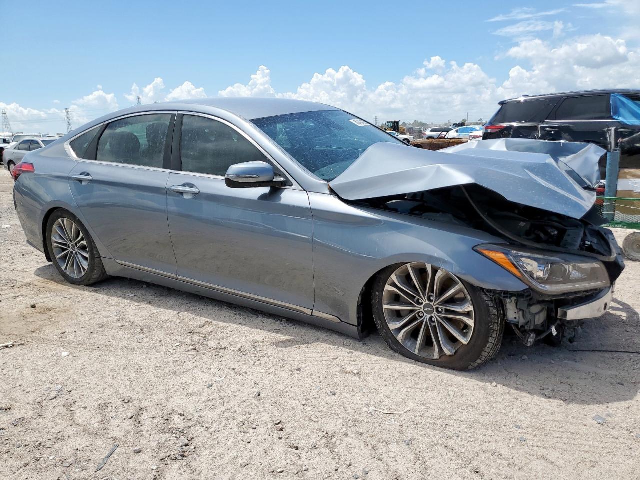 GENESIS G80 2017 VIN KMHGN4JE6HU195765 zdjęcie 4