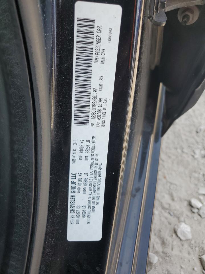 2011 Dodge Avenger Mainstreet VIN: 1B3BD1FB0BN561107 Lot: 60576605