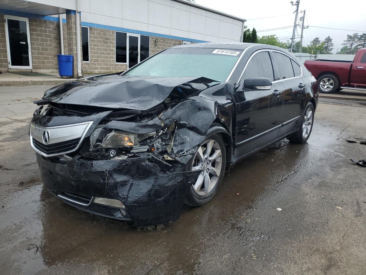 2012 Acura Tl black null gas 19UUA8F55CA035598 photo #1