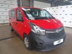 2018 VAUXHALL VIVARO 290 for sale at Copart EAST KILBRIDE