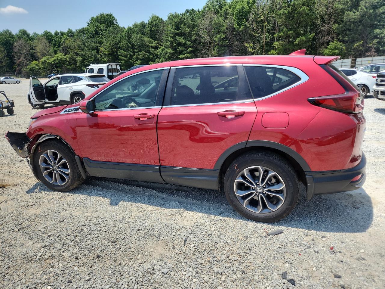 HONDA CRV 2021 VIN 2HKRW2H85MH619469 zdjęcie 2
