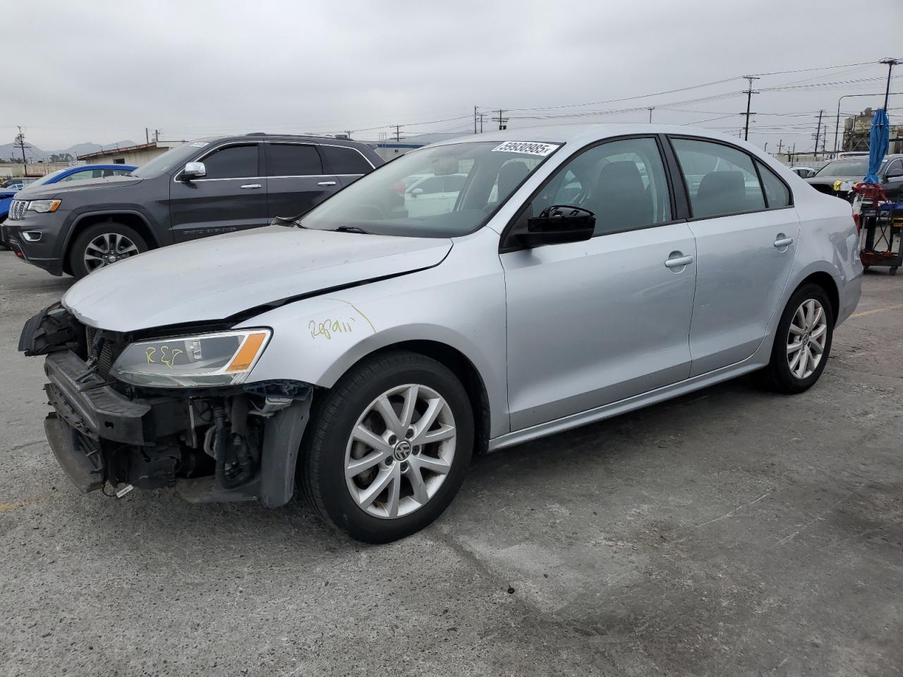 2015 Volkswagen Jetta Se de vânzare în Sun Valley, CA - Front End