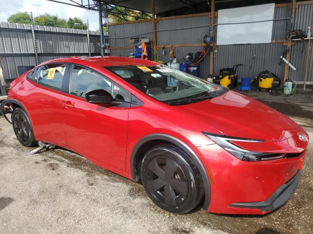  TOYOTA PRIUS 2023 Red
