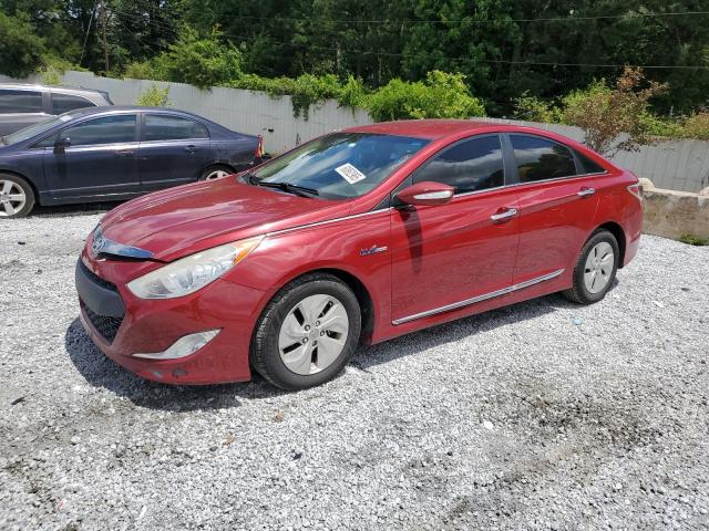  HYUNDAI SONATA 2015 Czerwony