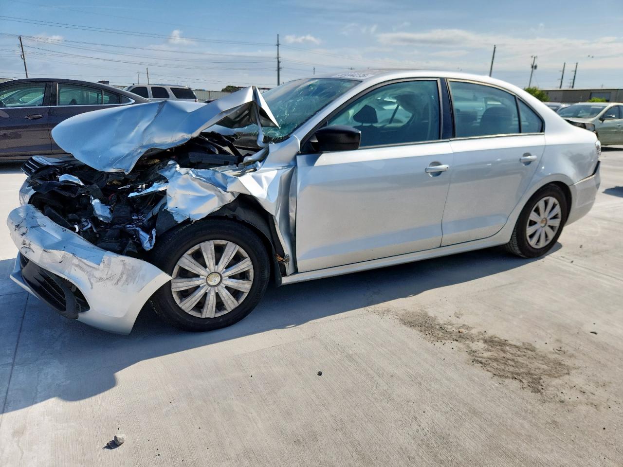 2014 Volkswagen Jetta Base იყიდება Haslet-ში, TX - Front End
