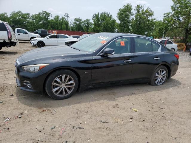  INFINITI Q50 2016 Черный