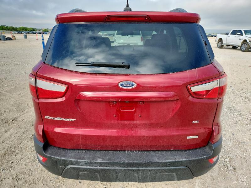  FORD ECOSPORT 2020 Red