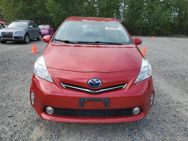 Crossovers TOYOTA PRIUS 2014 Czerwony