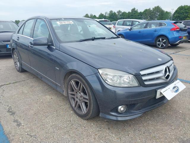 2010 MERCEDES BENZ C200 BLUE-