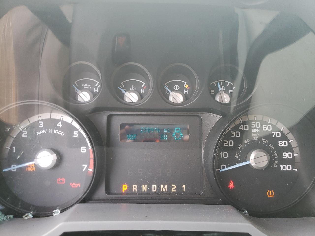FORD F250 2014 VIN 1FT7W2B60EEA65497 zdjęcie 9
