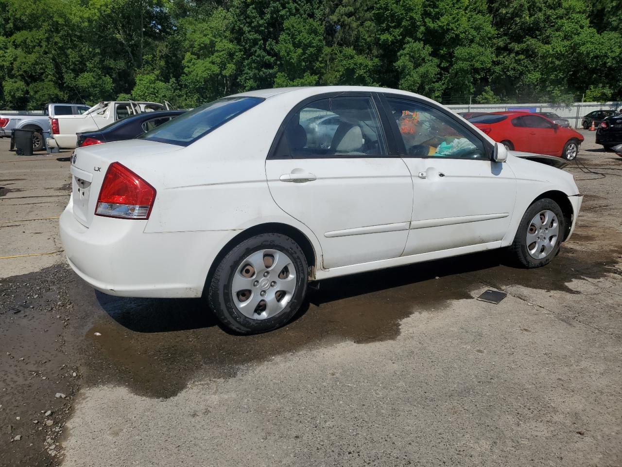 2008 Kia Spectra Ex VIN: KNAFE121285556006 Lot: 62515245