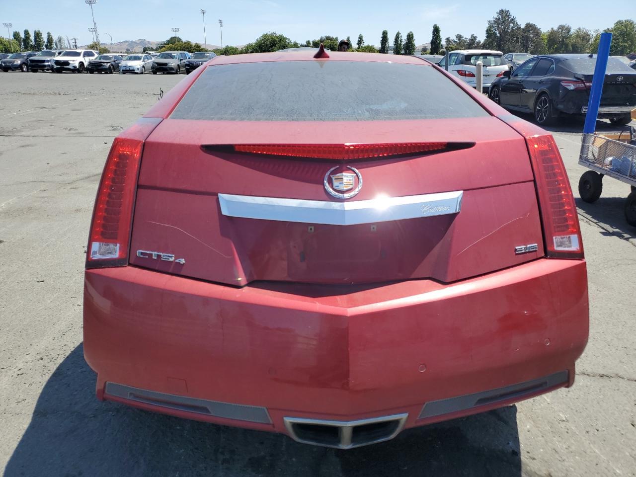 2011 Cadillac Cts VIN: 1G6DC1ED4B0136793 Lot: 62736385