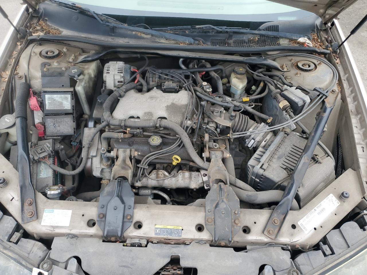 2002 Chevrolet Impala VIN: 2G1WF52E829103179 Lot: 62672885