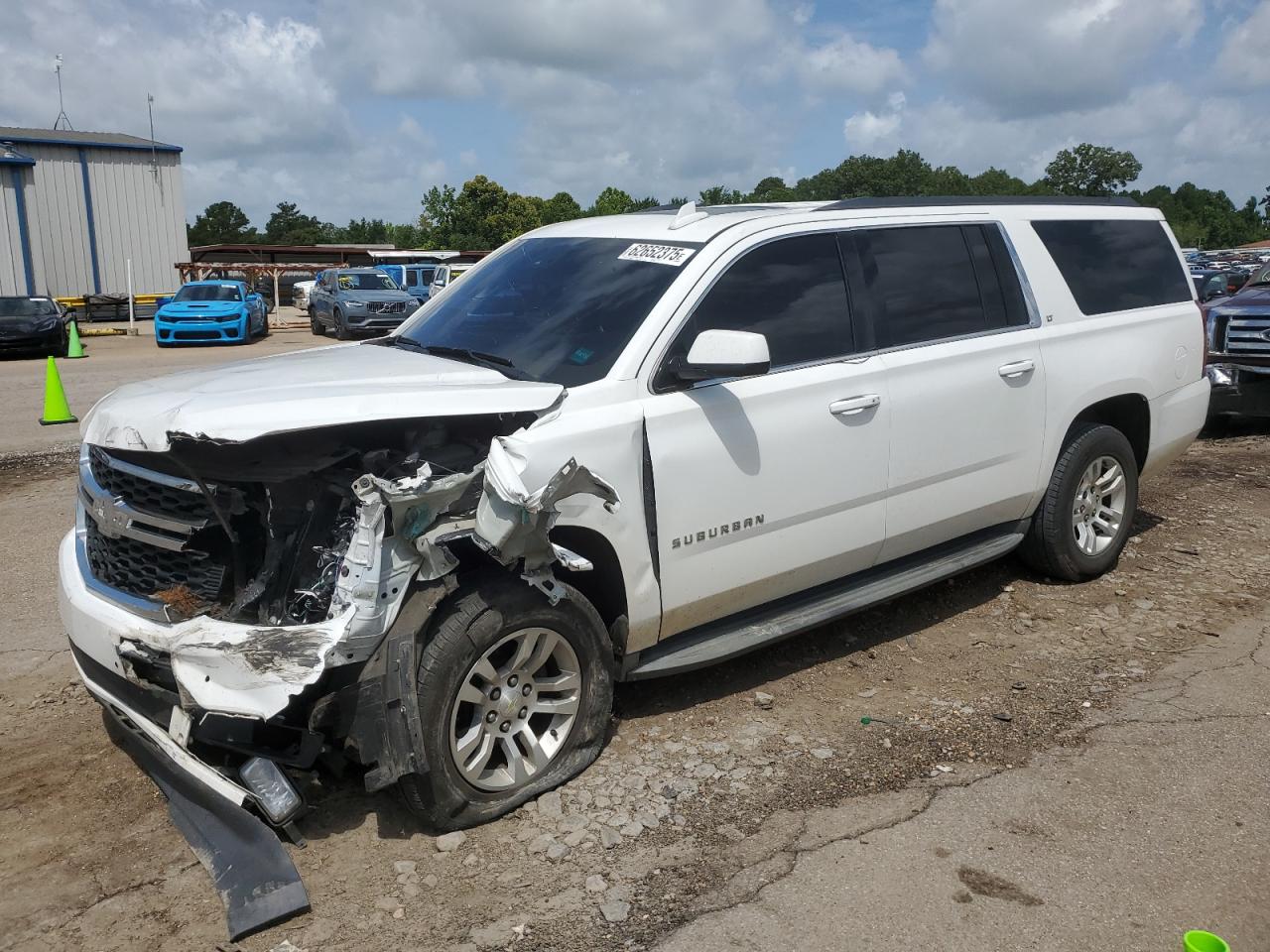 2015 Chevrolet Suburban K1500 Lt VIN: 1GNSKJKC9FR616632 Lot: 62652375