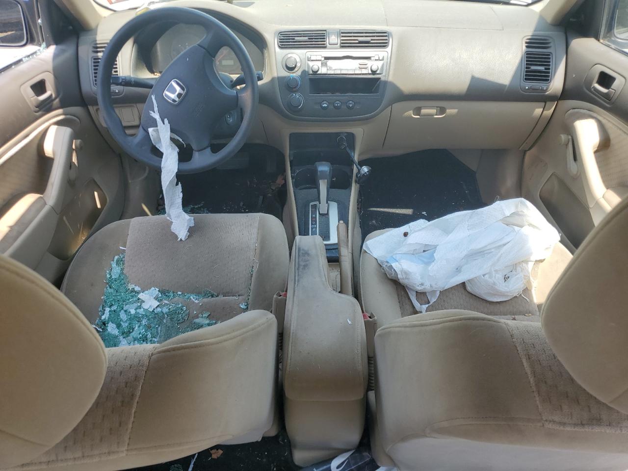 2005 Honda Civic Dx Vp VIN: 2HGES16315H543448 Lot: 60823055