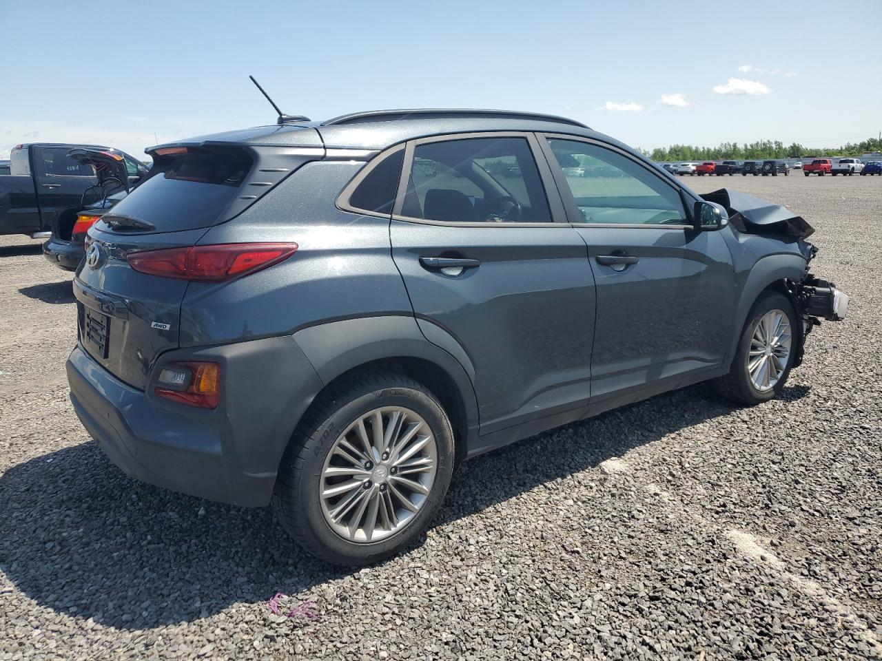2018 Hyundai Kona Sel charcoal null gas KM8K6CAA6JU073069 photo #4