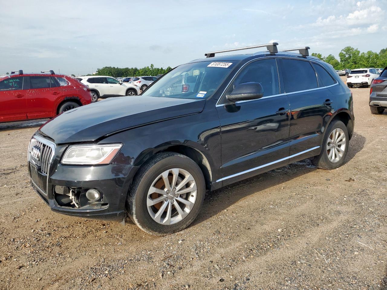 2014 Audi Q5 Premium Plus black suv flexible WA1LFAFPXEA127534 photo #1