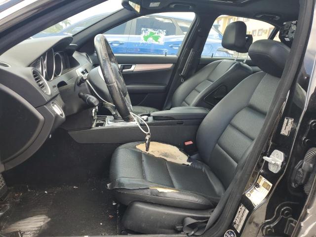  MERCEDES-BENZ C-CLASS 2012 Czarny