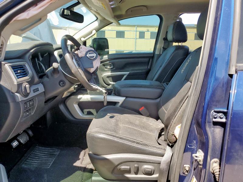  NISSAN TITAN 2018 Blue