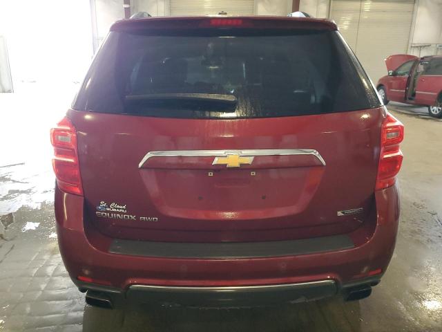  CHEVROLET EQUINOX 2017 Бордовый