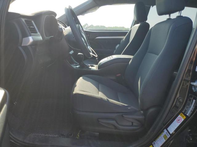  TOYOTA HIGHLANDER 2019 Черный