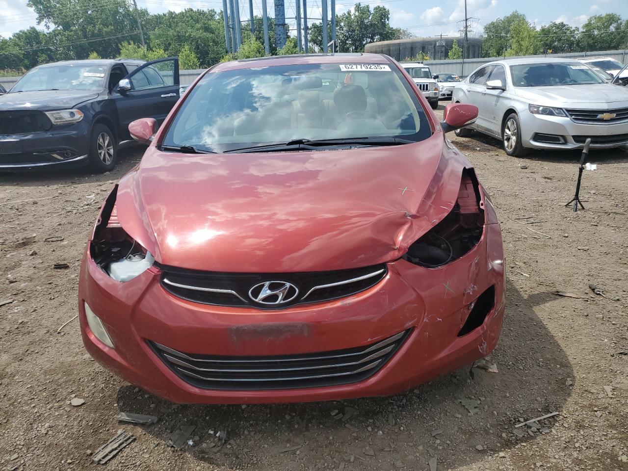 HYUNDAI ELANTRA 2011 VIN KMHDH4AE7BU149590 zdjęcie 5