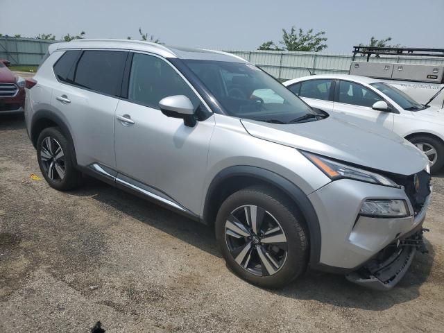  NISSAN ROGUE 2021 Сріблястий