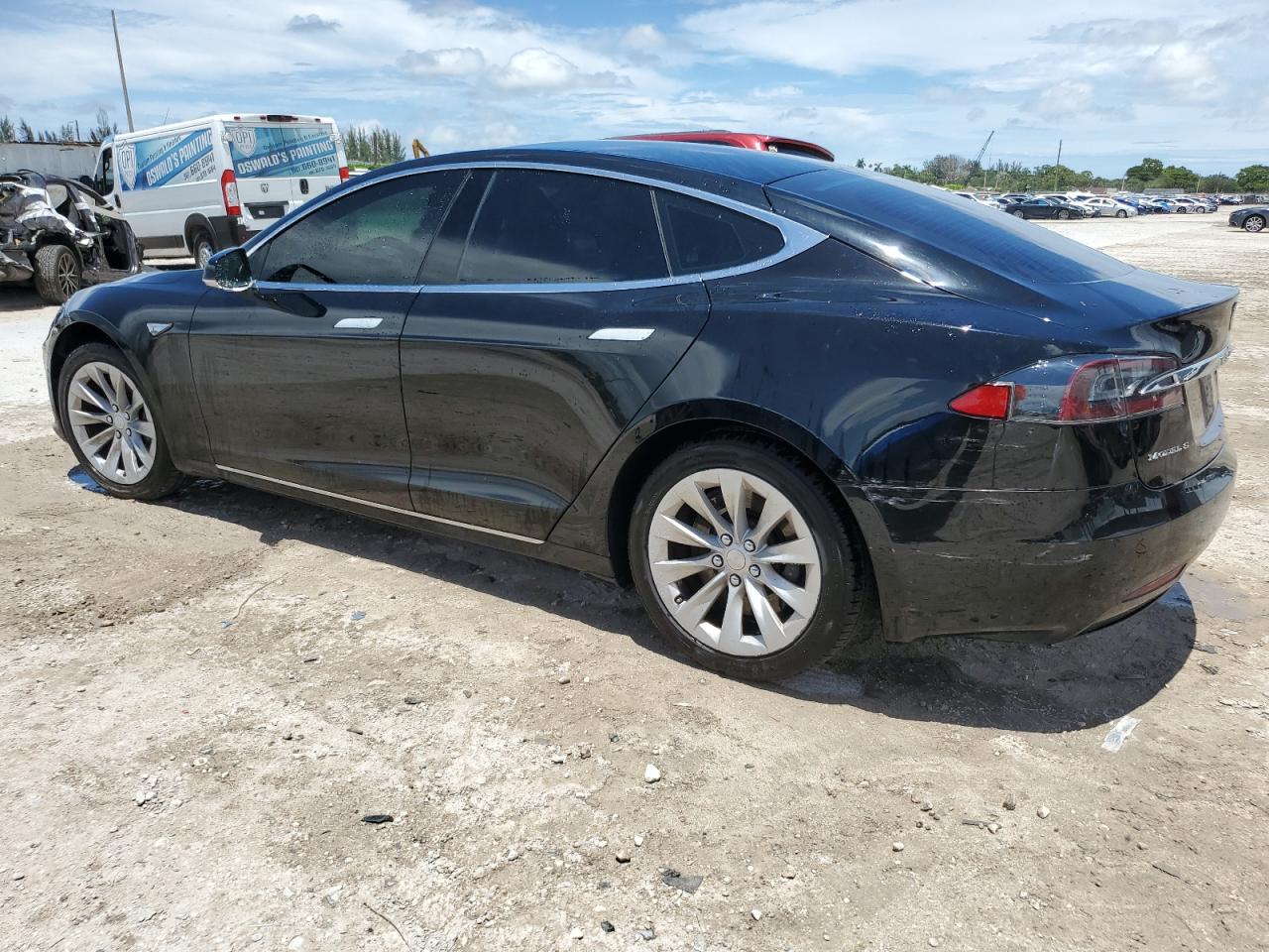 TESLA MODEL S 2016 VIN 5YJSA1E19GF156000 zdjęcie 2